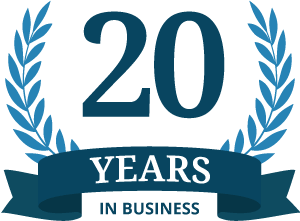 20 Years in Business