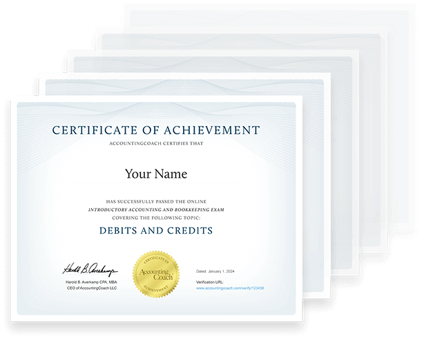 Certificates Features